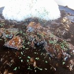 カウボーイカレー - 特上スジカレー大盛り、肉！