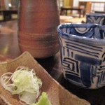 ろ - そばつゆと薬味