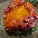 完全個室焼肉ITADAKI - ユッケ丼2