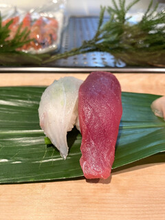 Sushiya No Yoshiken - ・平目、南マグロ 赤身