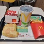 McDonald's - ビックマックセットLL&チーズバーガー……