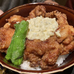 大将料理 菊屋本店 - チキン南蛮丼