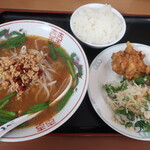 台湾料理 萬盛 - 台湾味噌ラーメンセット