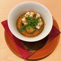 鮨 楽味 - 雲子の茶碗蒸し