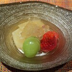 大洗料理つかさ - 洋梨コンポート