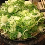 どぜう鍋 ネギ盛り後