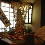 駒形どぜう - 店内1階 飾り