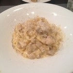 リストランテ ラ チャウ - 限定15食。ローストチキンのタリアテッレ。カルボナーラソース。