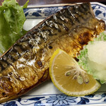 一成食堂 - 国産の塩サバ