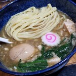 塩そば専門店 桑ばら - ホタルイカ煮干しの濃厚つけそば