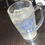 天むす 手羽先 おいなはれ - レモンサワー