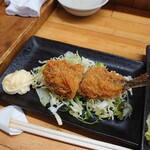 永楽食堂 - いわしポテトフライ