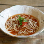 そばきり すずき - トマトの冷やかけ