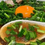 麺屋 我論 - ニラメンスープ
