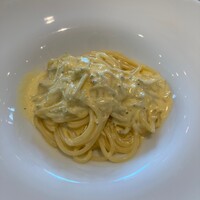 クラリタ ダ マリッティマ - しらすのスパゲッティカルボナーラ