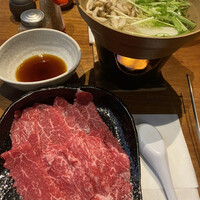 和牛料理 要 - しゃぶしゃぶ　