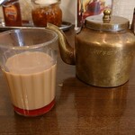 印度料理シタール - ホットジンジャーチャイ