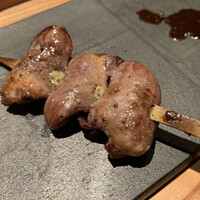 とり茶太郎 - かすみ鴨のハツ