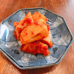 めしや コヤマパーキング - 蓮根とアオリイカのキムチ