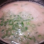 本格中華そば　檜庵 - スープ割りはお湯割り？って位味がない。