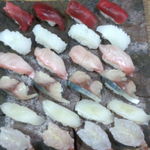 辰寿し - 握り盛合せ