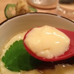 敏 - 茶碗蒸し。