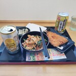 ゆで太郎 - 缶で供されるんだよコレはこれでしぇーっけ。omiseのイキフンにマッチして。