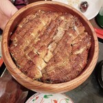 炭焼うな富士 - 家族が頼んだひつまぶしです