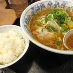麺屋壱力本舗 - みそラーメン(800円)+ご飯小