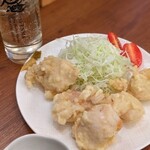 大分名物とり天とお酒のお店 つよし - とり天]はマスト☆ミックスでモモ＆ムネ堪能！