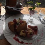 カフェプラスドット - 本日のスイーツ盛り合わせ