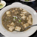 新香港屋台 - 何十回も食べてる激辛白い麻婆豆腐　ほんとに美味しいですね