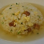 中国麺飯 勇 - カラスミのスープチャーハン