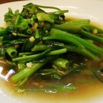 中国麺飯 勇 - 空心菜の爆発炒め