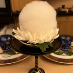 山玄茶 - 重陽の節句「きせわた」を室礼に。季節感を大切にする大将らしいおもてなし。