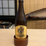 山玄茶 - いただいたお酒。ヱビスで乾杯(*´︶`*)ﾉ