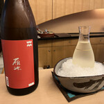 山玄茶 - お酒① 雁木 ひやおろし 純米吟醸(山口) 爽やかさの中に熟成さも感じられて艶やかなお酒。食中酒にぴったり。