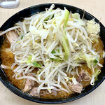 ラーメン二郎 - 『みそラーメン(麺少なめ)+豚増し』