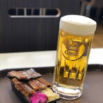 ベントー カフェ ヨンイチ ガーデン - 北海道はサッポロビール♪