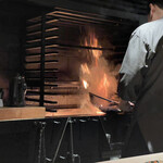 膳処末富 - ご飯物の準備が進みます。