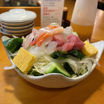 Sushi Izakaya Yataizushi - 海鮮サラダ(ハーフ)