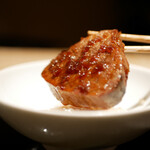 膳処末富 - とんでもない肉のカタマリです！