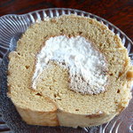 ハッピーベリー - 黒糖とくるみのロール断面★2009/7