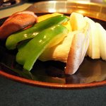 Yakiniku Wakaba - 野菜盛り合わせ