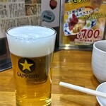 つきじ かんの - ランチビール