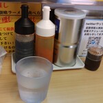 顎で喰らえ - 卓上調味料