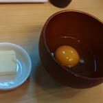 顎で喰らえ - バター＆生卵