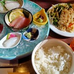 魚太郎・蔵のまち - 刺身定食♪