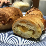 粉とクリーム - 断面に着目する。