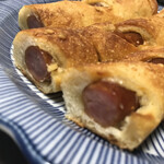 粉とクリーム - 断面に着目する。